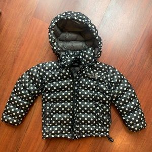 The North Face toddler M hooded jacket